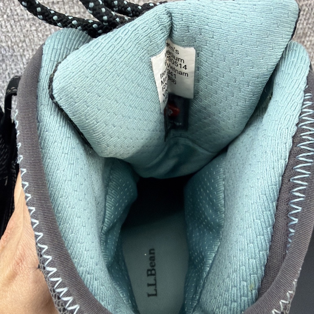 LL Bean Women's Primaloft Insulated Boots Sz 6.5 M‎ TEK 2.5 Waterproof Black - Picture 12 of 14